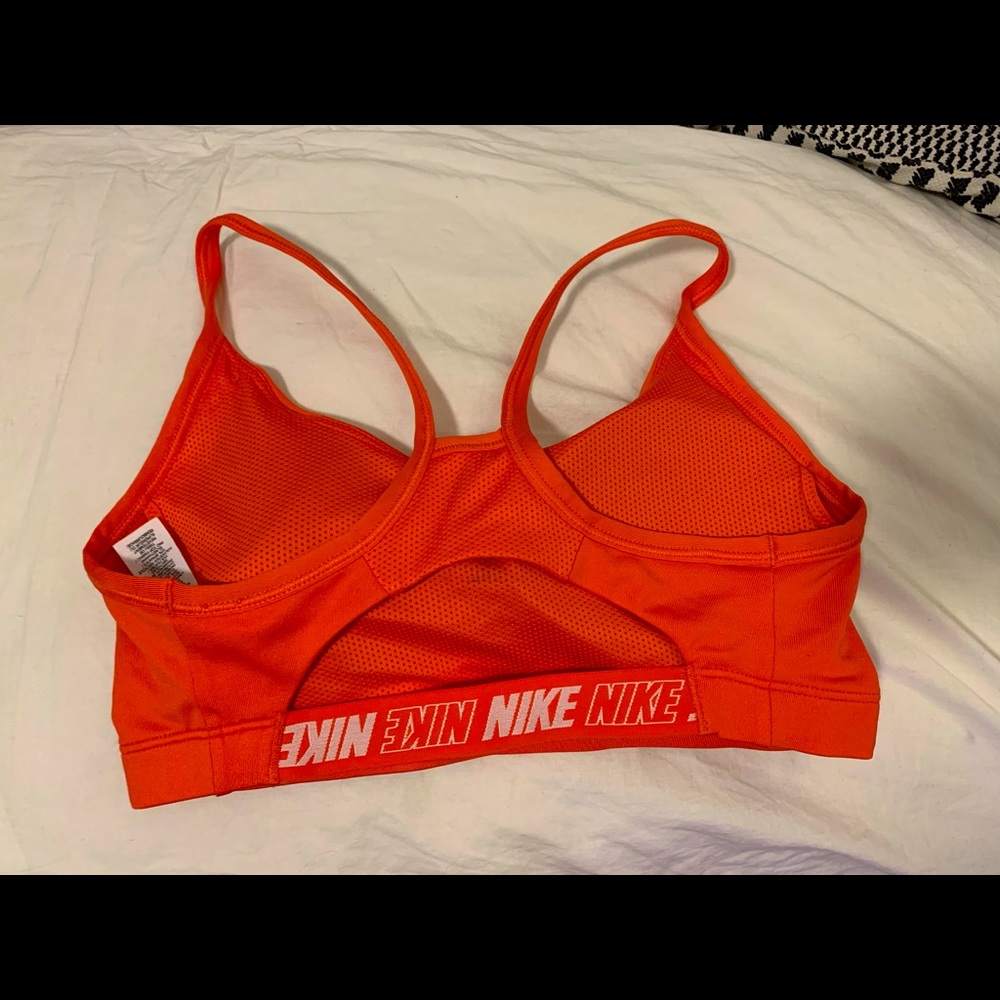 Coral Nike bra